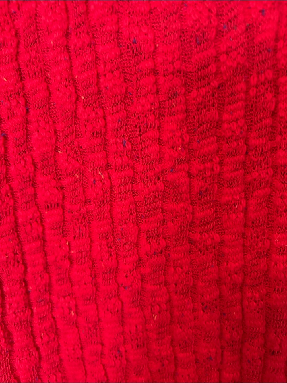 Free People Red Hooded Knit Sweater - Picture 5 of 11